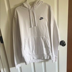 Nike Men's Classic White Hoodie